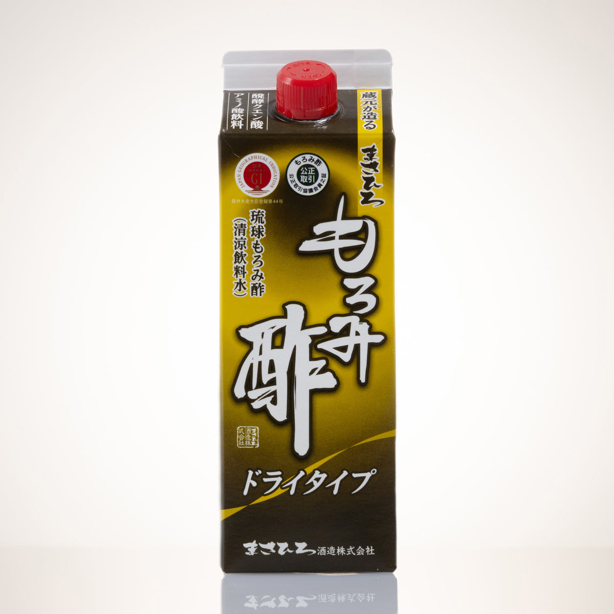 まさひろもろみ酢 ドライ(無糖)タイプ 900mlパック ❘使いやすい紙