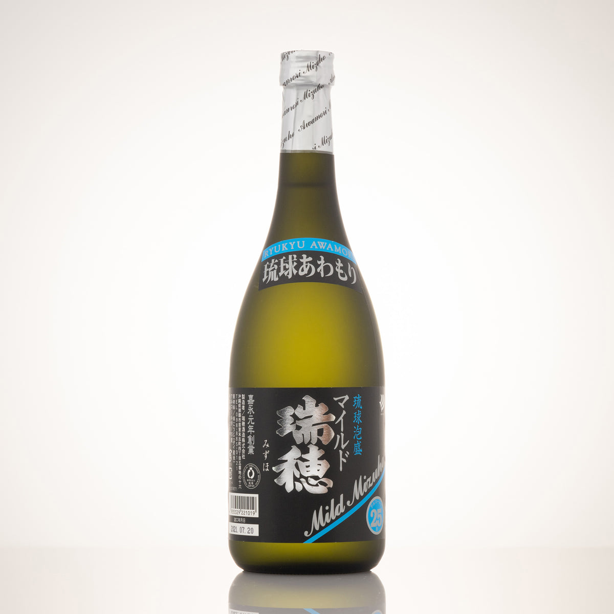 【琉球泡盛】　★★ マイルド瑞穂 ★★　720ML　25度　6本セット 琉球泡盛 マイルド瑞穂 熟成五年古酒 25度 720ml | 瑞穂酒造