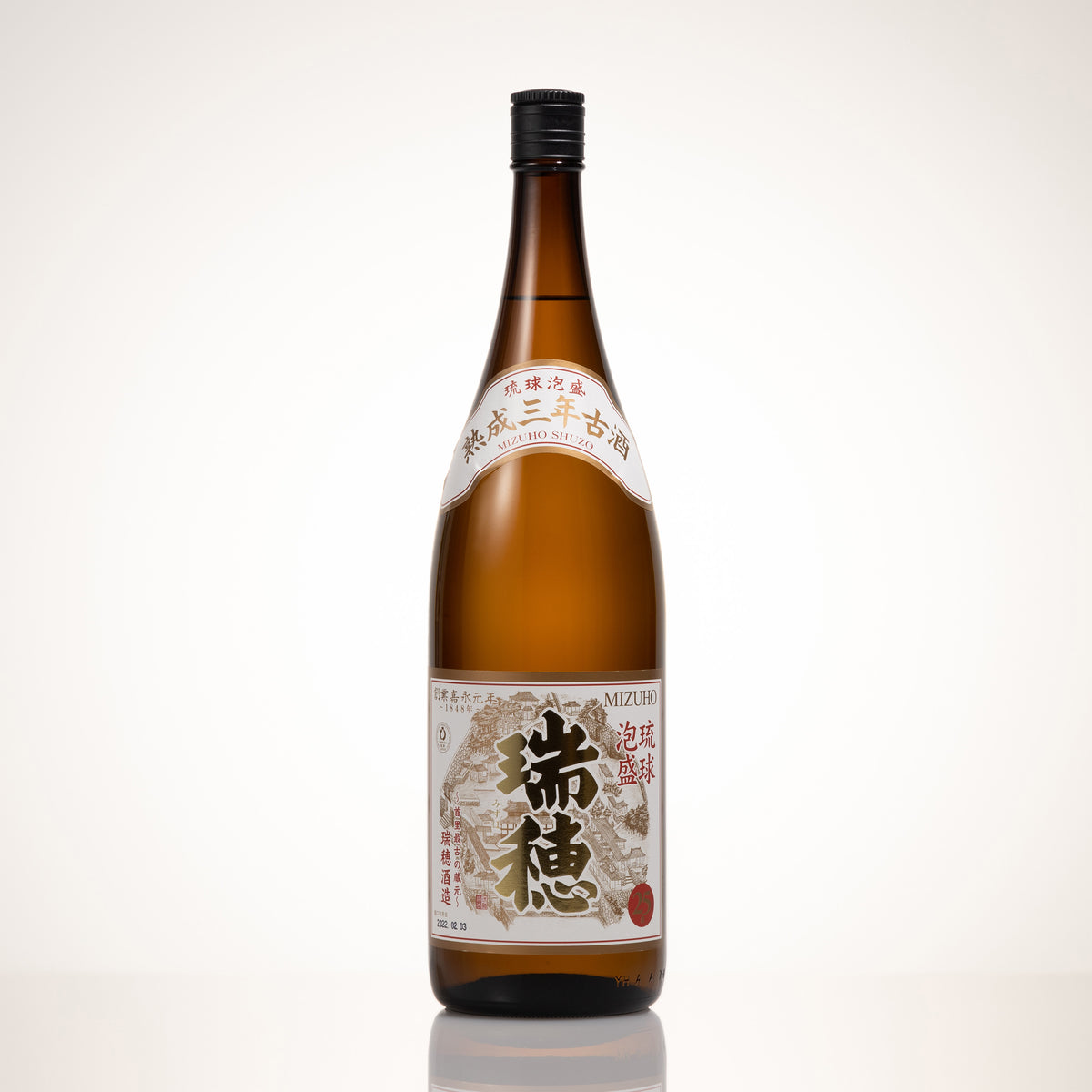 白酒　25年熟成 琉球泡盛 マイルド瑞穂 熟成五年古酒 25度 720ml | 瑞穂酒造