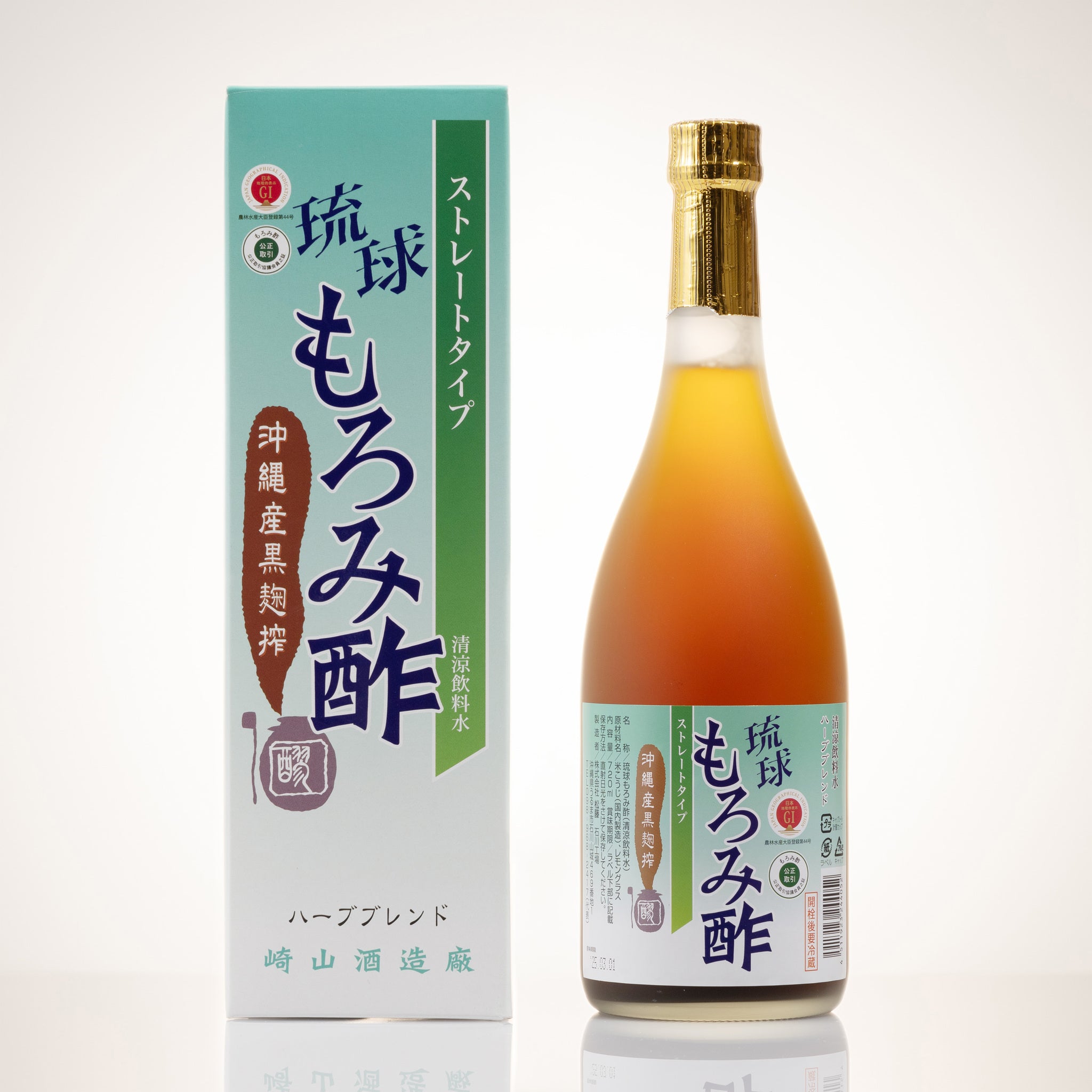 松藤 琉球もろみ酢 ストレート(無糖)タイプ 720ml ❘すっぱいものがお