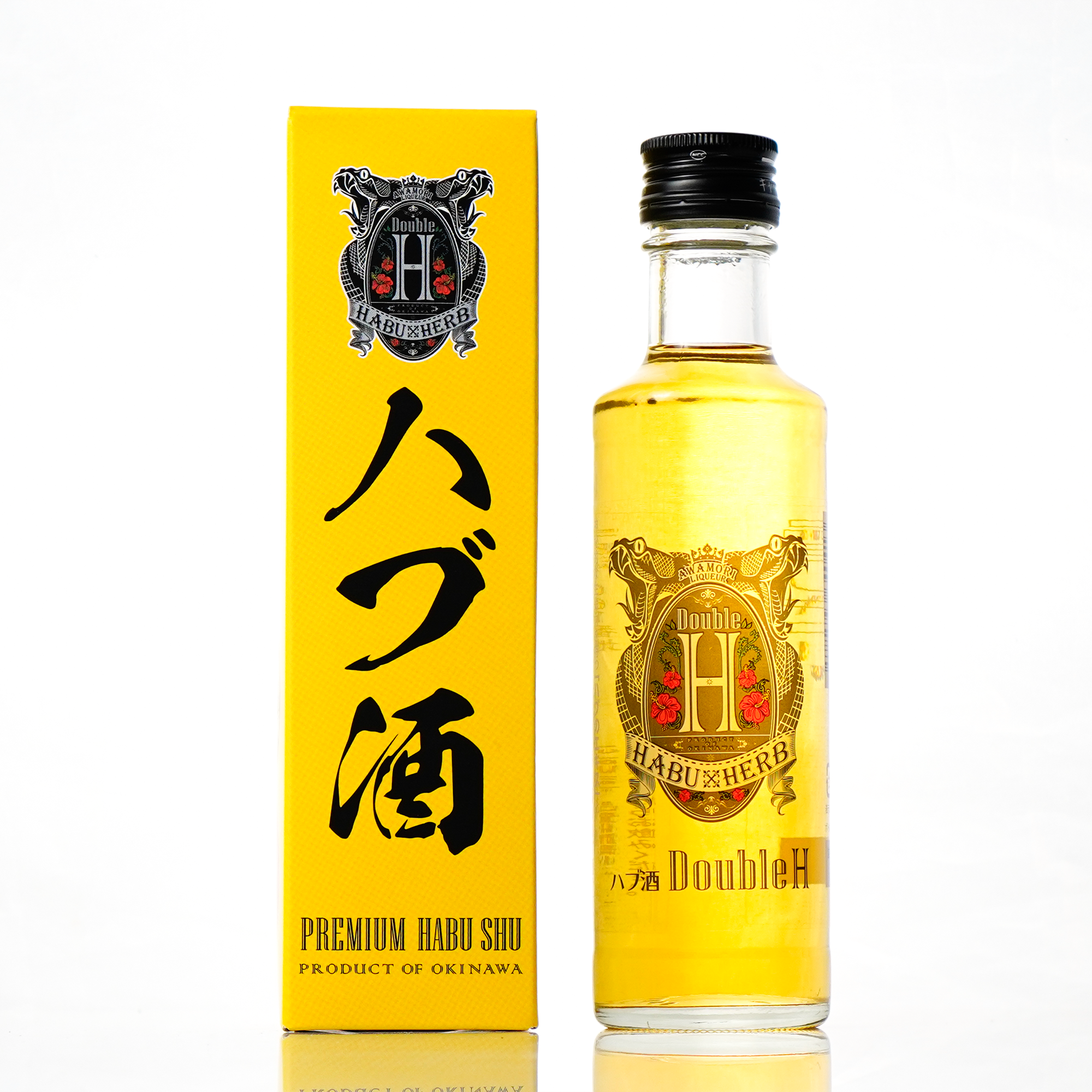 DoubleH 200ml 30度 ❘新感覚ハブ酒リキュール！！ミニサイズで登場