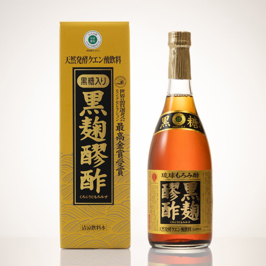 ヘリオス酒造　黒麹醪酢 黒糖入り 720ml