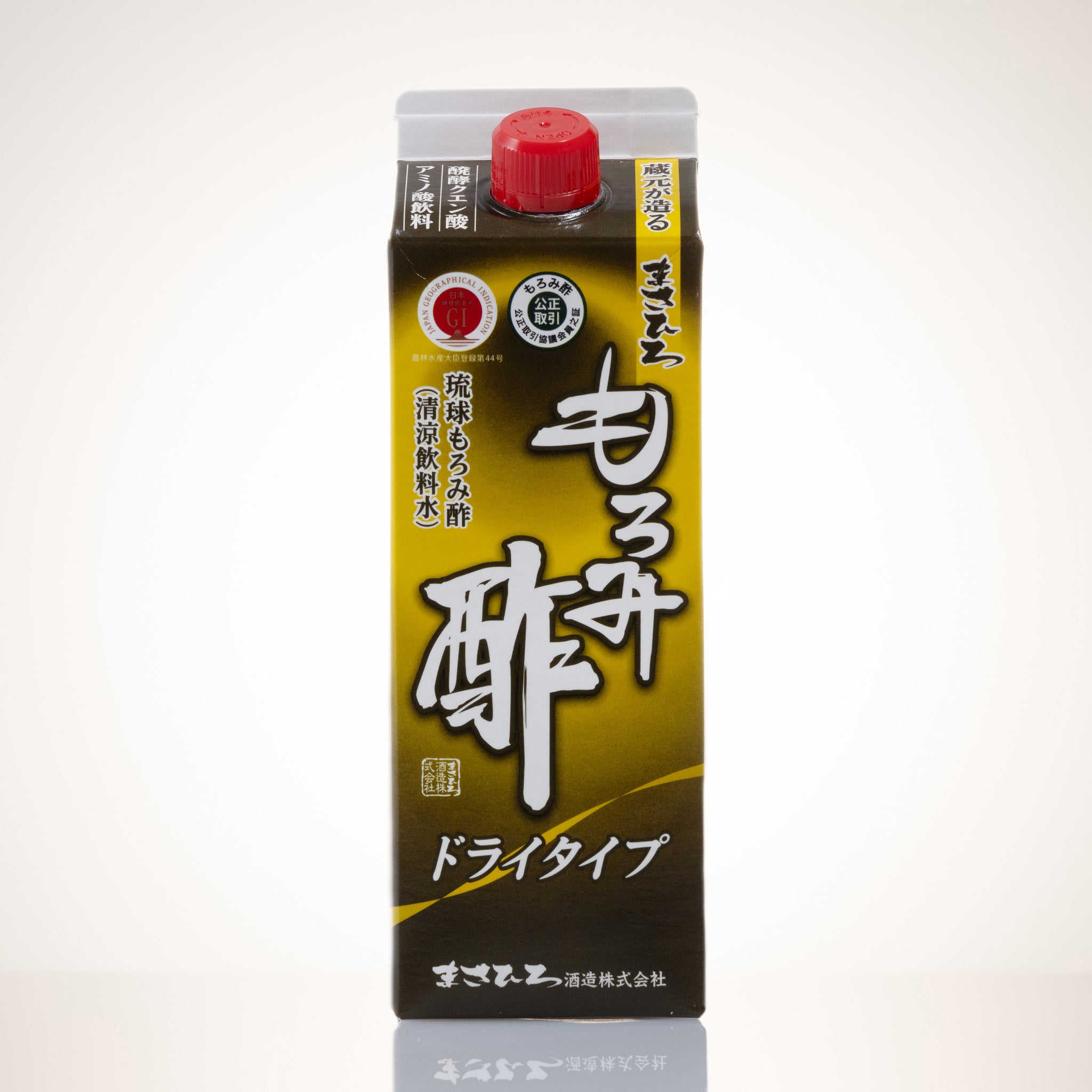 まさひろもろみ酢 ドライ(無糖)タイプ 900mlパック ❘使いやすい紙