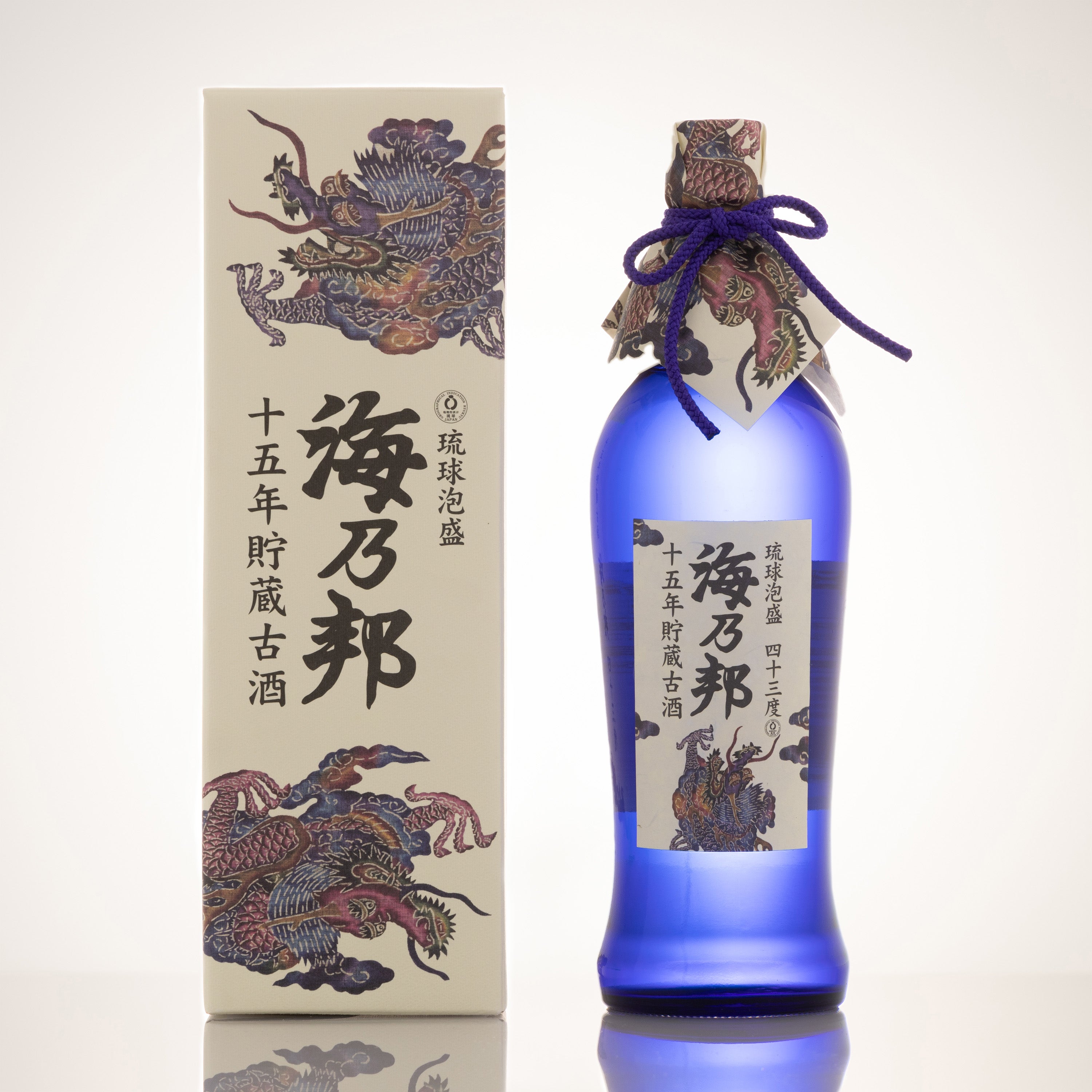 素晴らしい品質 泡盛 沖縄県酒造協同組合 海乃邦 15年古酒 43度,720ml