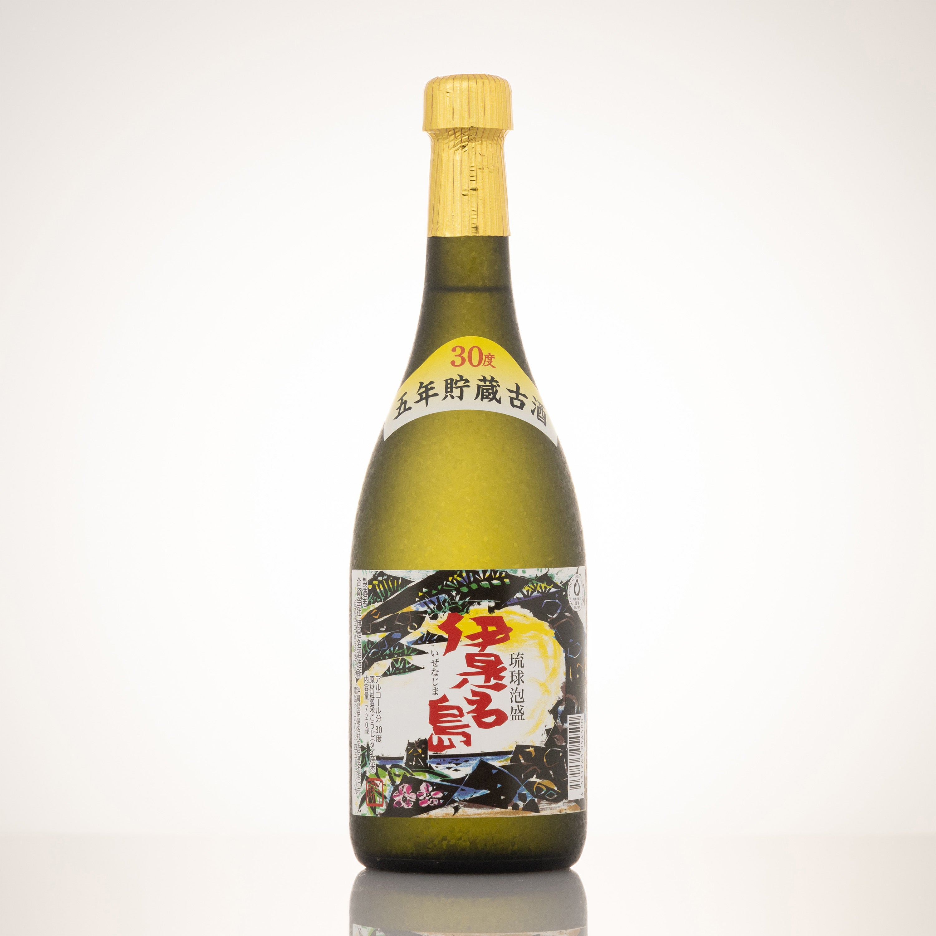 伊是名島5年古酒 30度 ❘穀物由来の柔らかい味わいが舌で踊る長時間