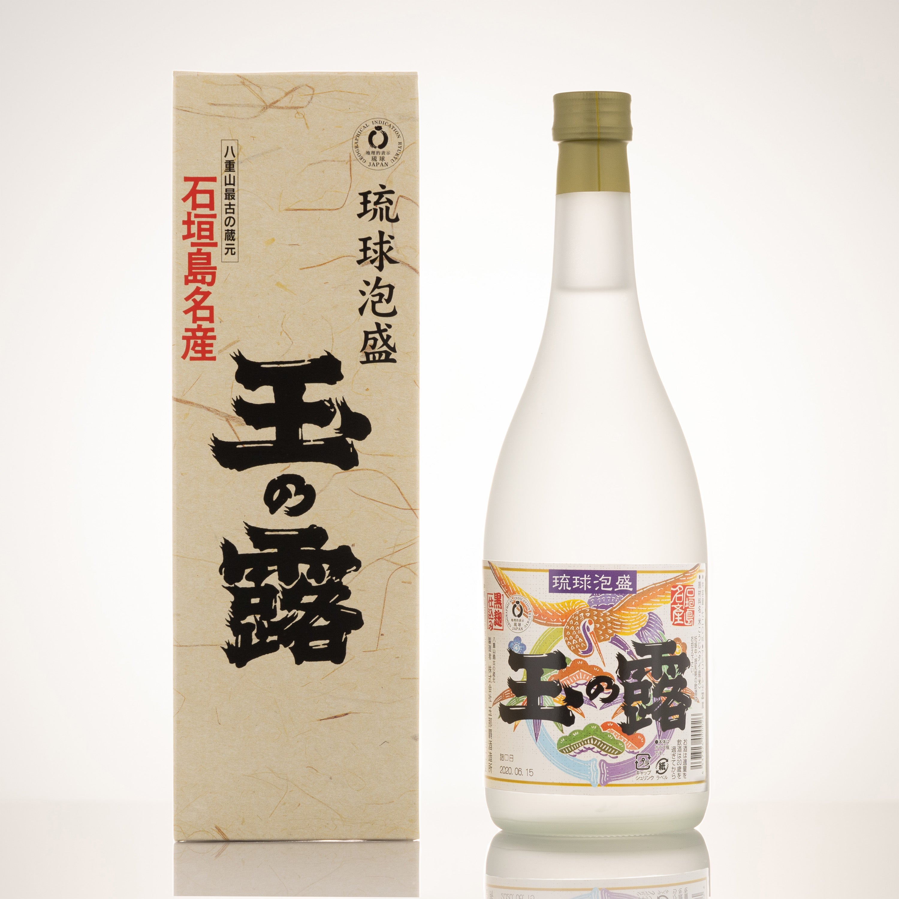 泡盛　古酒　玉の露　玉那覇酒造所　30年 玉の露 赤ラベル/(株)玉那覇酒造所：泡盛・古酒の通販